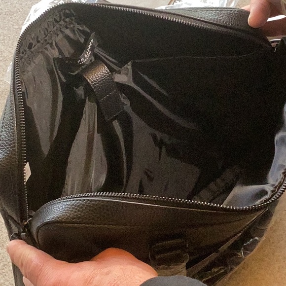 Ralph Lauren Black Messenger Bag NWT - Picture 8 of 8